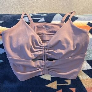 Athleta Mauve Sports Bra